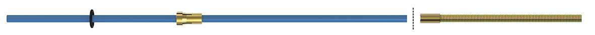 Fubag Канал направляющий 4.40 м диам. 0.6-0.9_тефлон (1 шт.) FB.TLB-40 Аксессуары к горелкам TIG, MIG/MAG фото, изображение