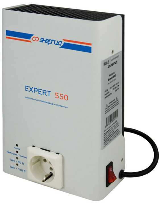 Энергия Expert 550 Е0101-0241 Однофазные стабилизаторы фото, изображение